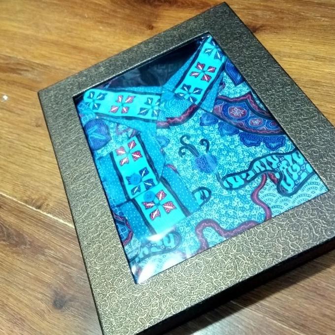 

kotak box kado mika premium tekstur batik