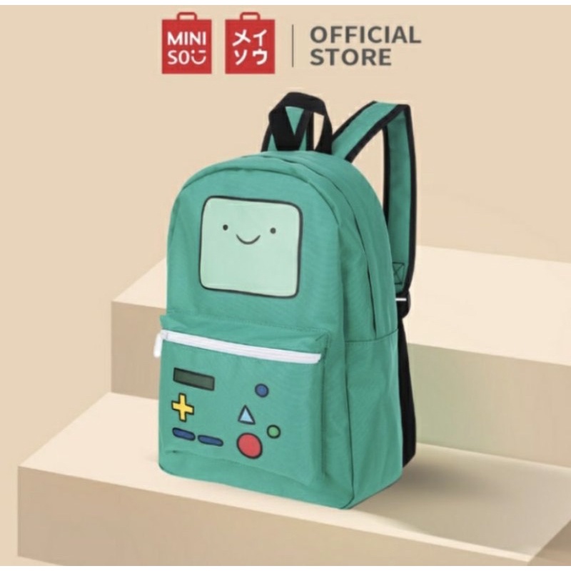 MINISO RANSEL / BACKPACK TIME ADVENTURE BMO Cute
