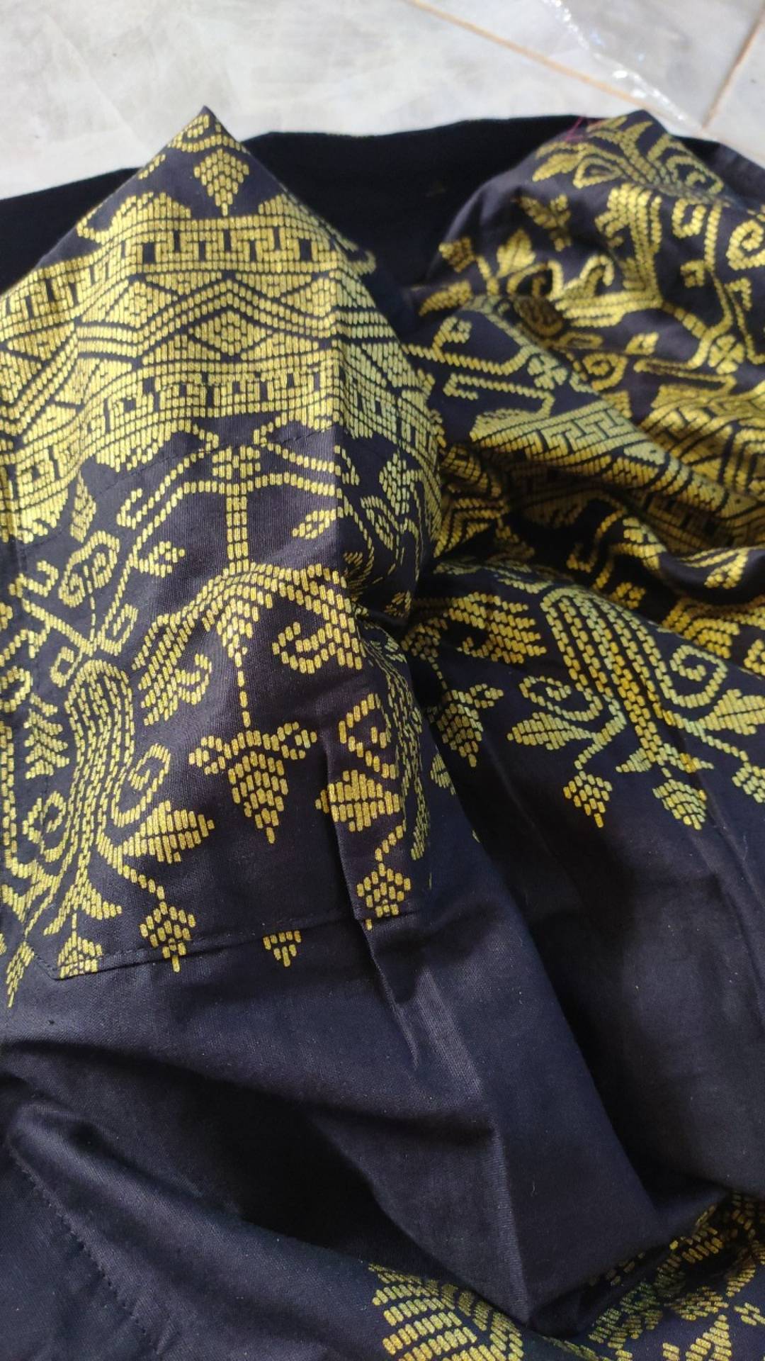 Batik Kalongan | Kemeja Batik Kantor Motif Anjani Panjang