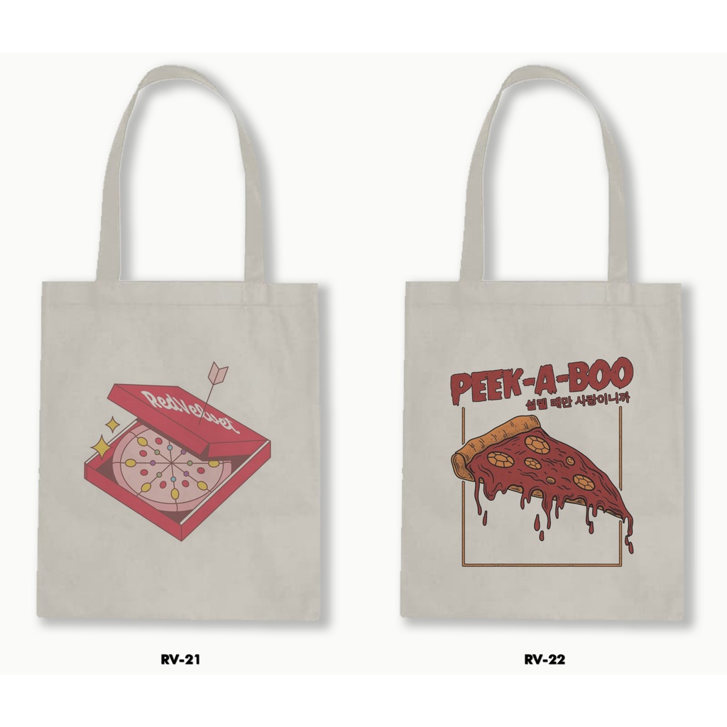 TOTE BAG BLACU - RED VELVET 2