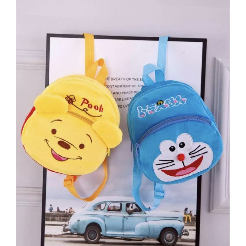 Tas Ransel Anak Karakter Bag Backpack Mini Motif Cartoon Cute Import