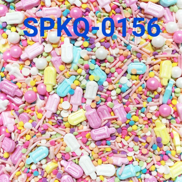 

SPKQ-0156 SPRINKLES SPRINKLE SPRINKEL 250GR ESKRIM ICE CREAM PASTEL BERKUALITAS TINGGI