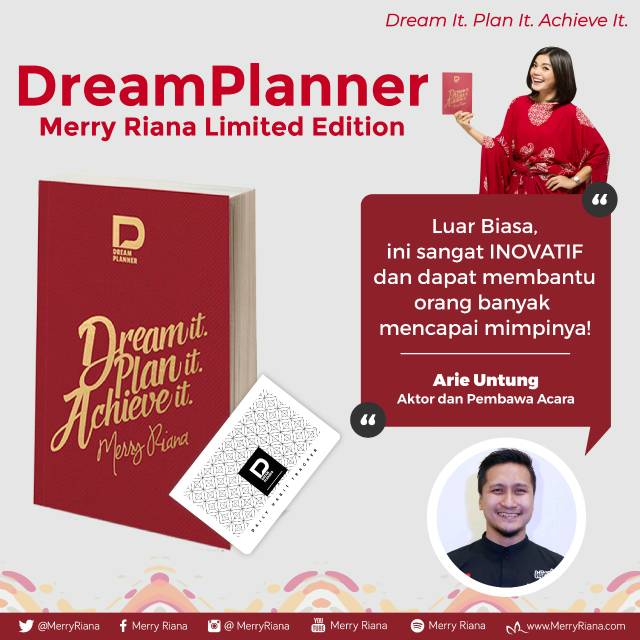 

DREAM PLANNER MERRY RIANA MERAH