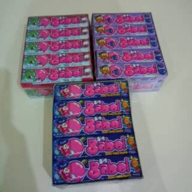 

Big Babol BOX Permen Karet isi 20pcs