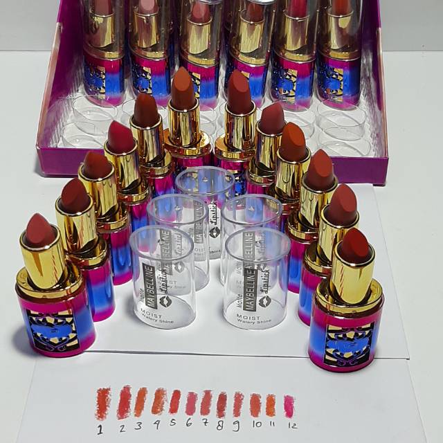 PROMO PER12PCS!!!LIPSTIK MATTE MAYBELLINE ZG-0500/OH-1546
