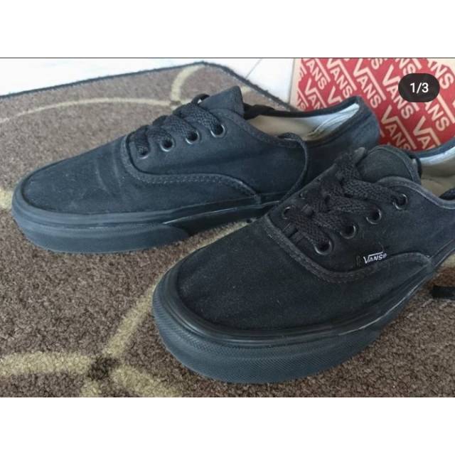 Vans authentic full black second original
