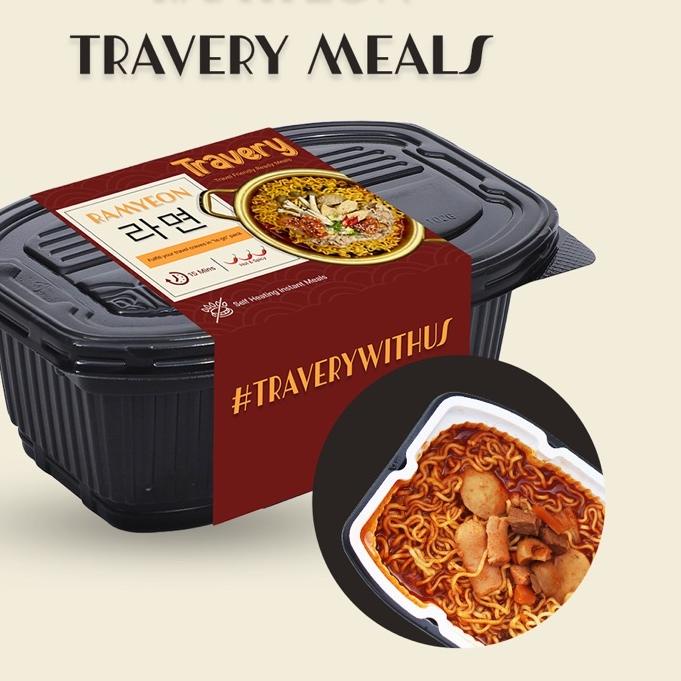 

BEST SELLER [TRAVERY] Ramyeon - Self Heating Instant Meals L4R^