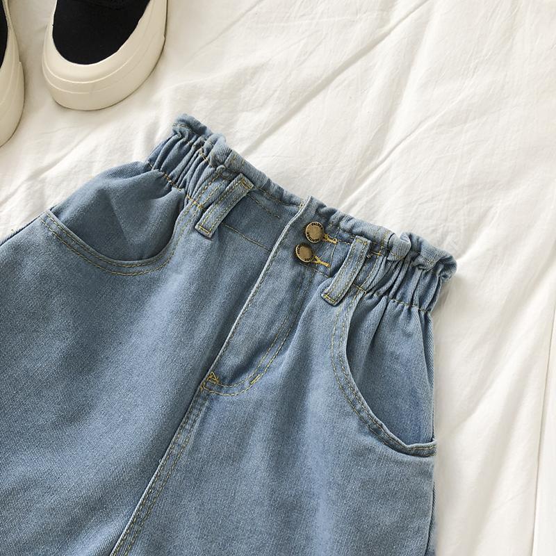 Celana jeans pendek korean style wanita hot pants jens kulot denim cewe jumbo melar jins highwaist shortpants stretch jens ootd