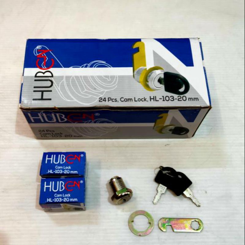 Kunci Loker Cam Lock Huben 20mm