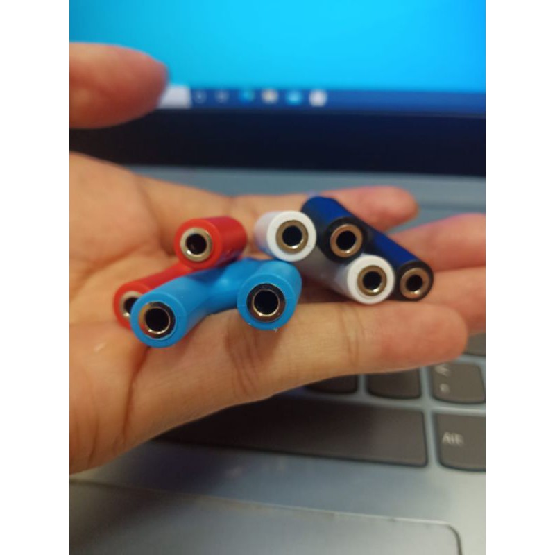 Audio Splitter U Shape 2 in 1 Mic &amp; Jack 3,5mm to Dual Female