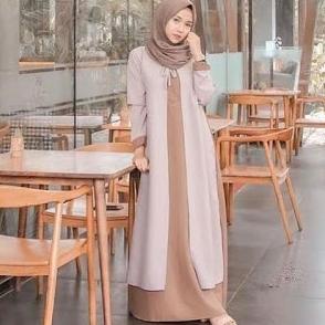 Baru Purwa maxy - Gamis ootd - Dress casual - Gamis remaja yy