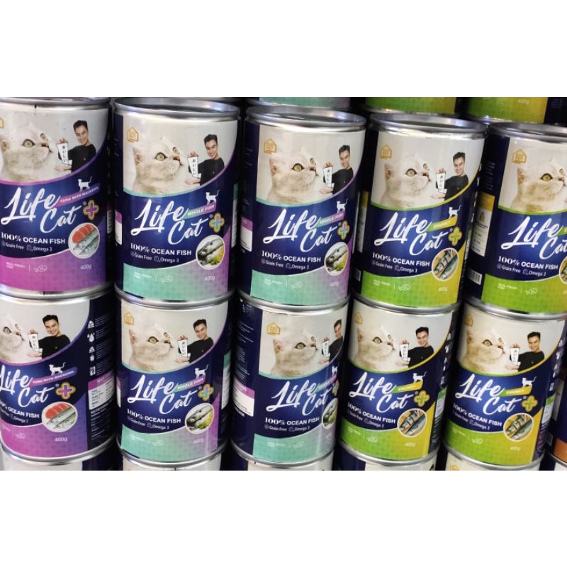 Life Cat Plus Kaleng 400gr