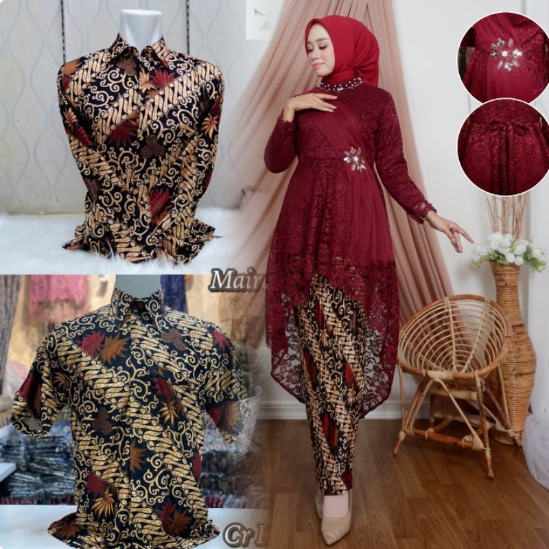 COUPLE KEBAYA LESTY //KEBAYA KONDANGAN//KEBAYA MASAKINI//KEBAYA TANAH ABANG