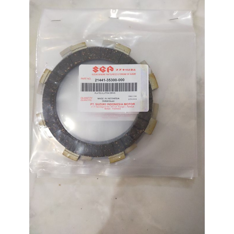 Kampas kopling fr 80  pnp jupiter z,f1zr,vega r new ( 1set ) 7 keping
