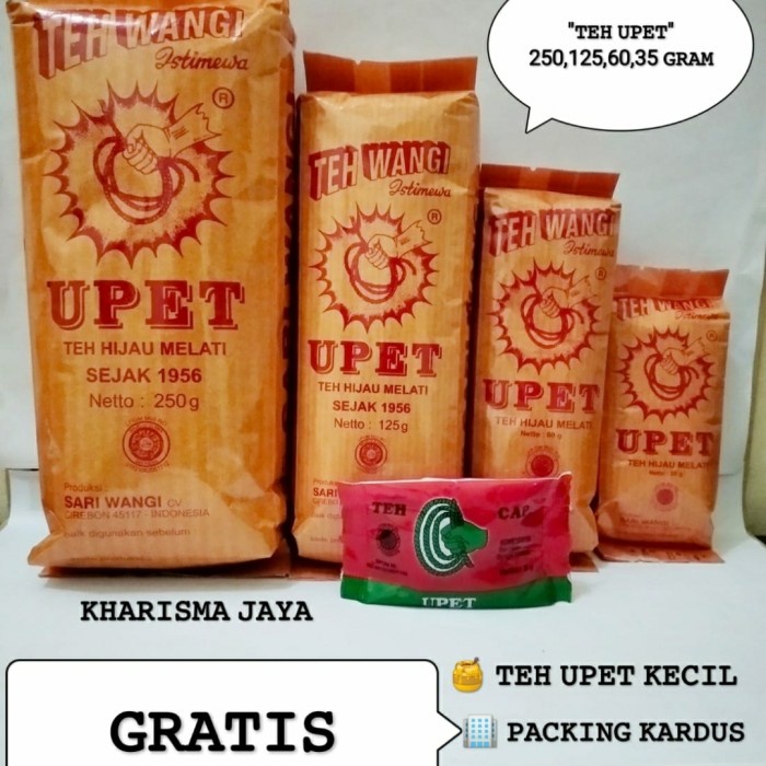 

SALE Teh UPET 250gr Khas Cirebon