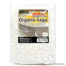 

Organic Sago Whole / Sagu organik 500g