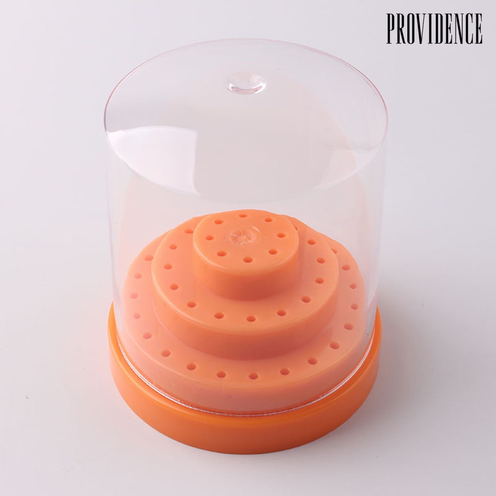 Providence Rak Stand Display Mata Bor Kikir Kuku 48 Lubang Portable Untuk Nail Art