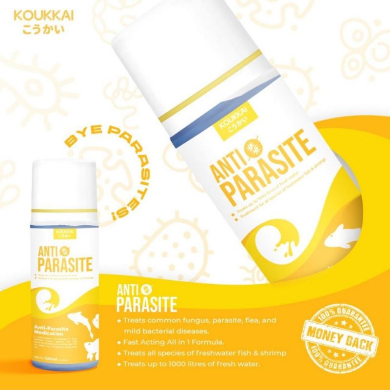 KOUKKAI - Anti Parastie / Obat Anti Jamur, Kutu, Dan Parasit