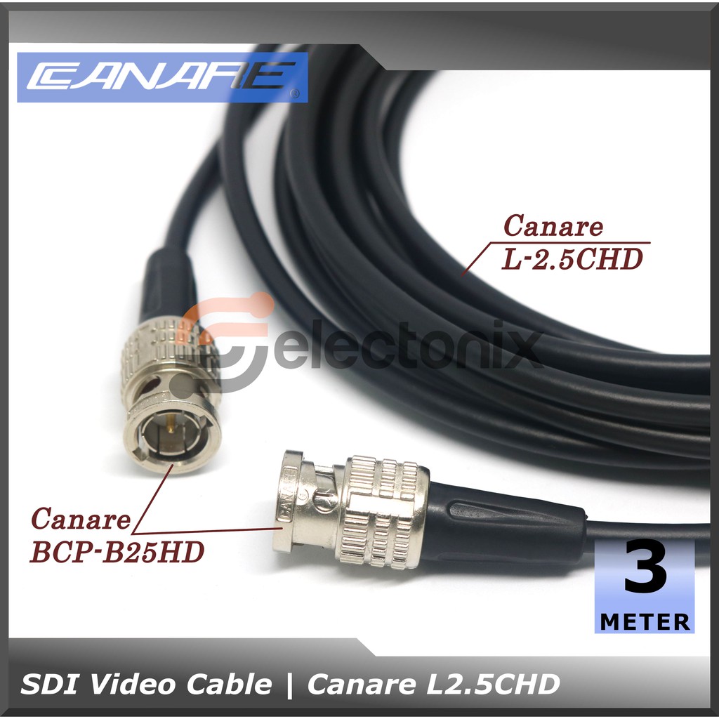 [3m] Kabel SDI Video | Canare L-2.5CHD