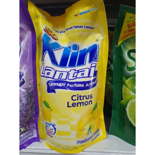 So Klin Lantai Citrus Lemon 770ml