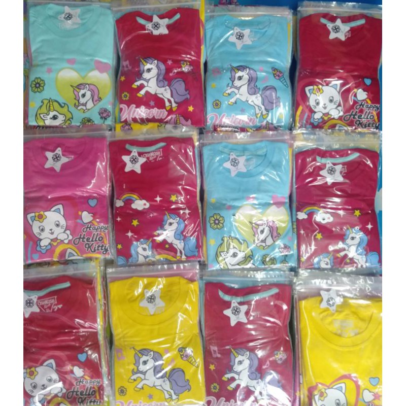 (COD) KAOS ATASAN ANAK TERBARU (USIA 2-7 TH)