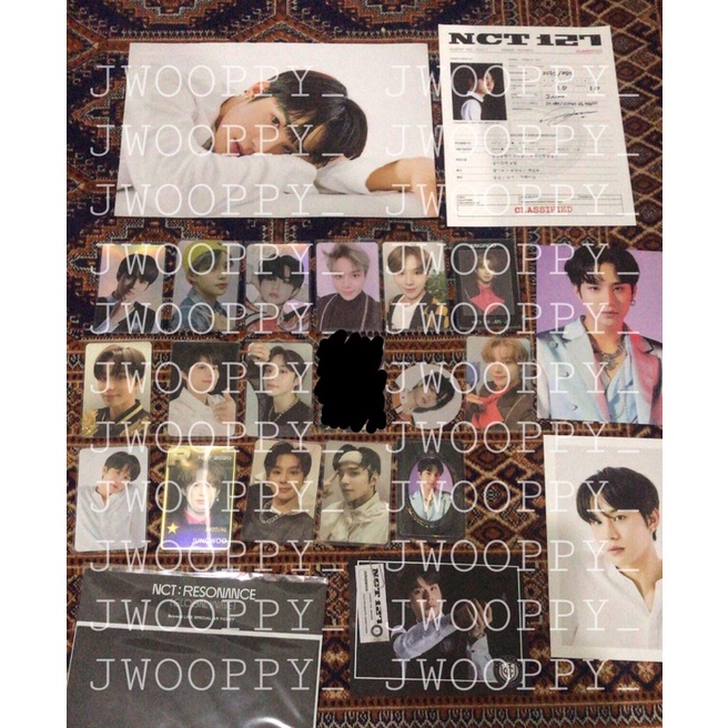 Pc/photocard jungwoo nct