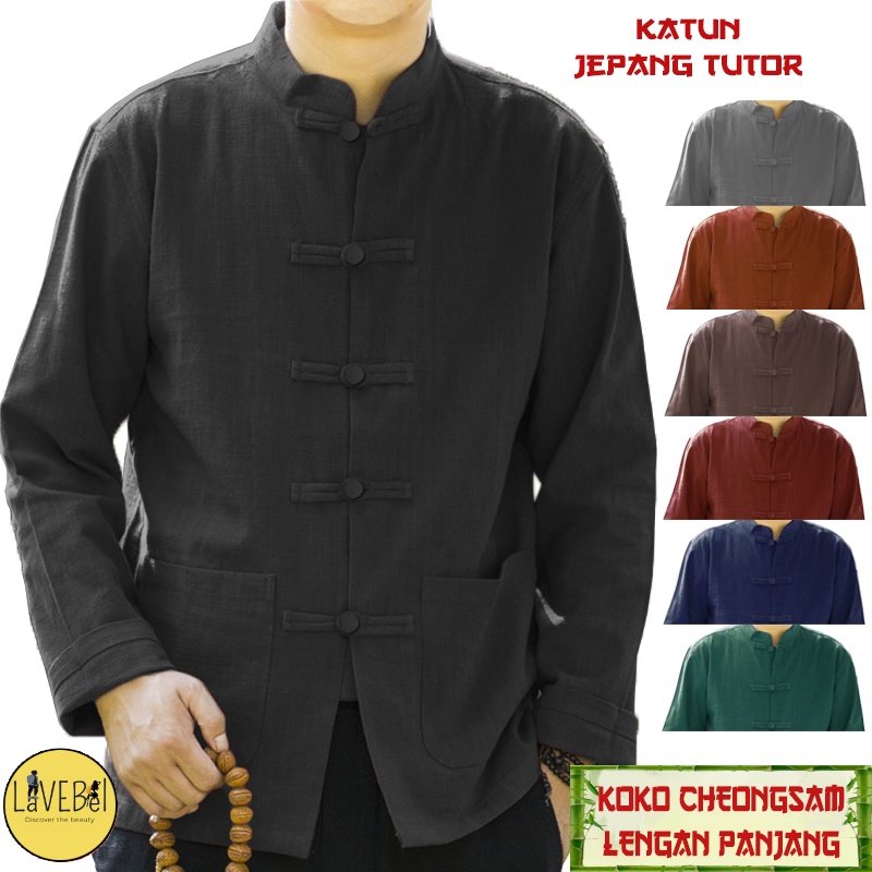 LVB - (GRATIS ONGKIR &amp; COD) Baju Koko Cheongsam Lengan Panjang uk.M,L,XL,XXL,3XL TERBAIK,TERLARIS,TERMURAH /NEW 2021/CHEONG SAM IP MAN/Koko Viral 2021/Kemeja Pria/BAJU MUSLIM PRIA/ATASAN MUSLIMIN/BAJU MUSLIMIN/17048 17052 17056/ LAVEBEL