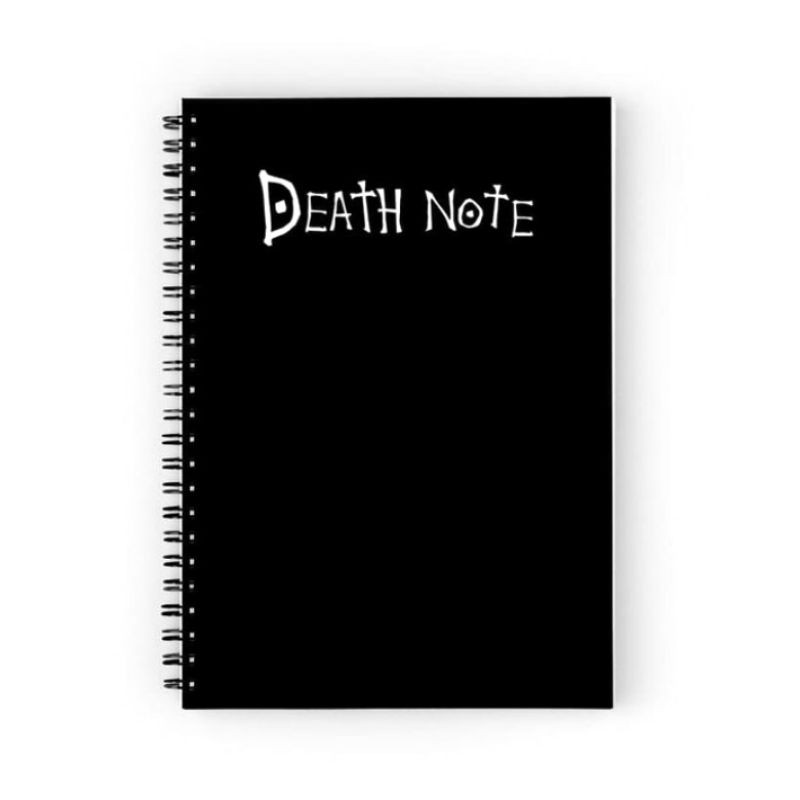 Buku death note notebook death note custom ukuran a5 bergaris dan polos isi 100 halaman-3