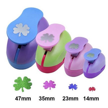 Set Paper Punch - Clover Leaves Series