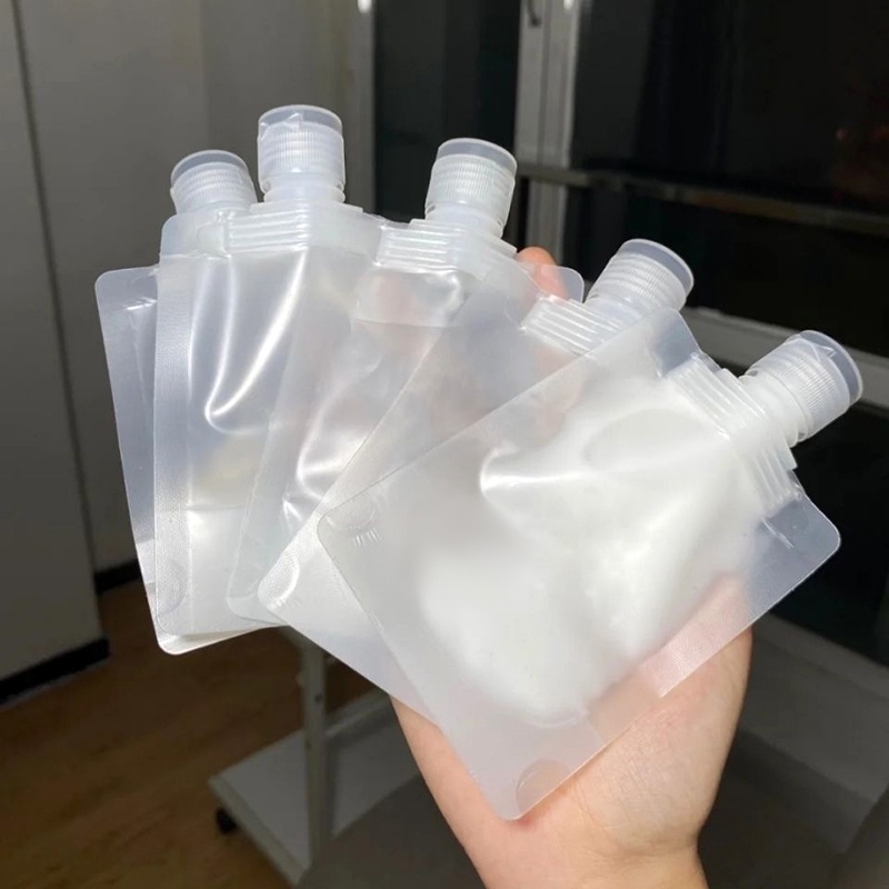 Botol refill tempat isi ulang sabun cair shampo travel plastik fliptop organizer 14