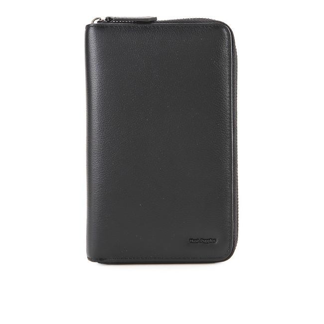 Hush Puppies Passport Holder Pria Jiro Passport Zip H Black