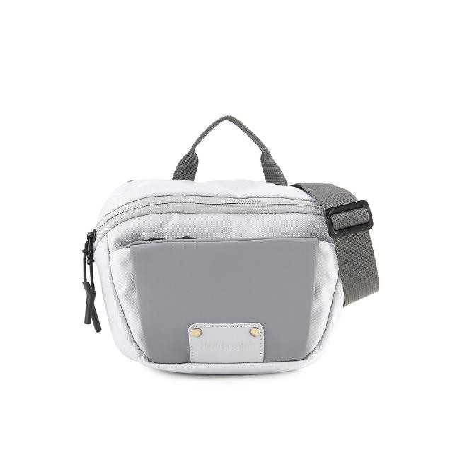 Hush Puppies Tas Pria Zinc Sling Bag - S Light Grey