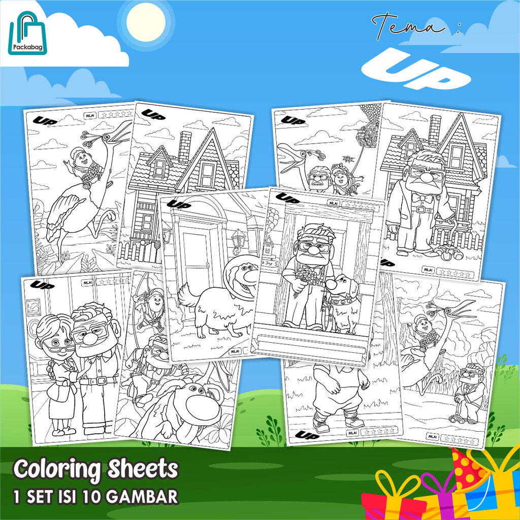 

KERTAS MEWARNAI ANAK A5 MURAH – 1 PACK ISI 10 LEMBAR – COLORING SHEETS KARTUN EDUKATIF UP