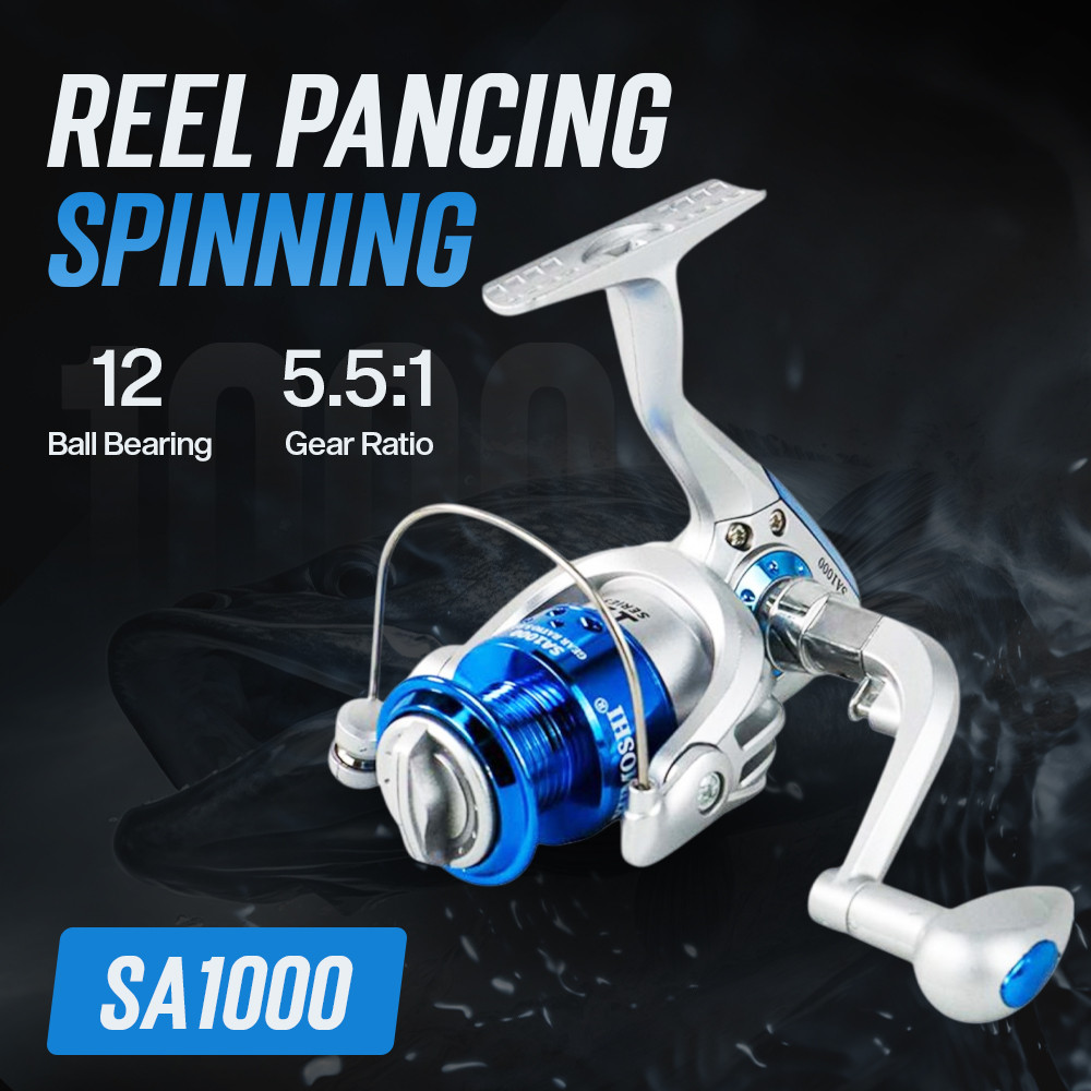 YUMOSHI Reel Pancing Spinning: Ringan, Kuat, dan Presisi Tinggi