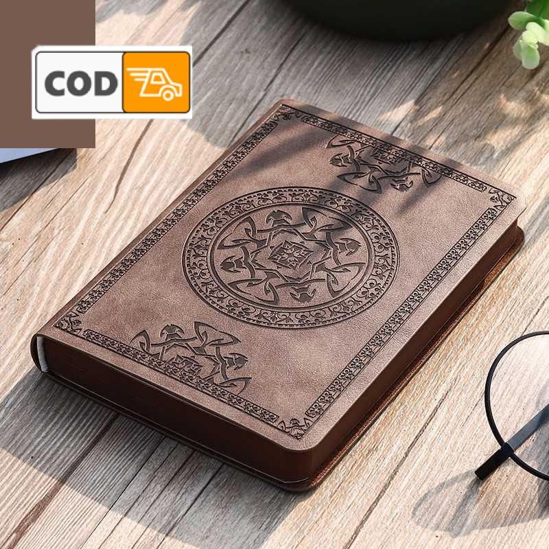 

Buku Catatan Jurnal Notebook Vintage Cover Kulit Sintetis Premium Diary Agenda Kuliah Kantor Sekolah