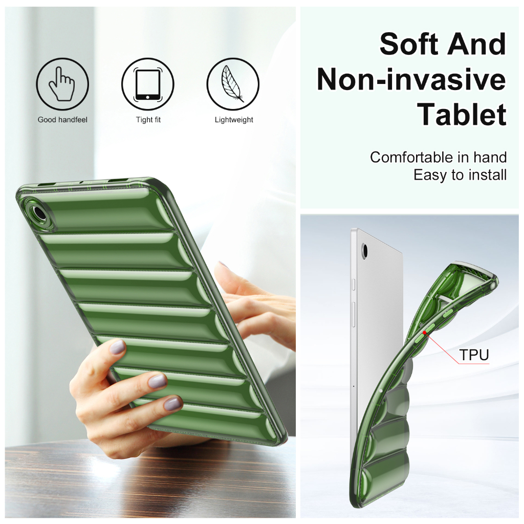 Untuk iPad Pro 12.9 2022 2021 2020 12.9-inci 5th 4th 3rd Generasi Mode Warna Bawah Pakaian Gaya Desain Tablet Shockproof Cover Pelindung Transparan Lembut TPU Case