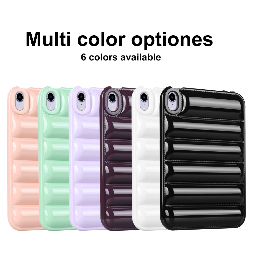 Untuk iPad Mini6 (2021) 8.3 &quot;A2568 iPad Mini5 4 7.9&quot; Fashion Down Pakaian Desain Gaya Tablet Shockproof Cover Pelindung Warna Permen Solid Soft TPU Case