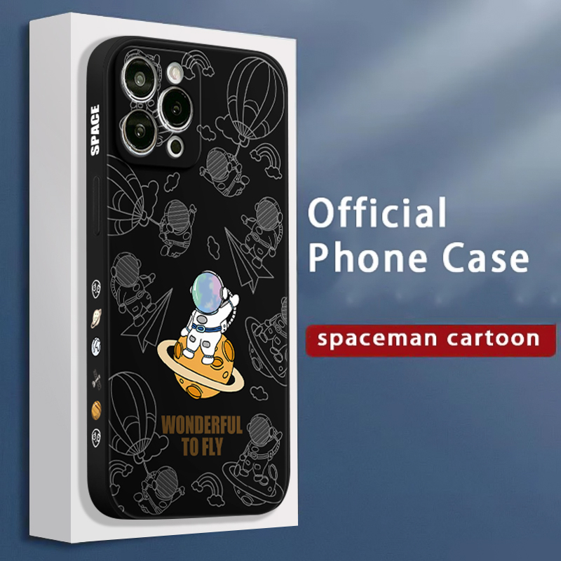 Casing Astronot Luar Angkasa NASA Motif Samping Vivo Y02 Y35 Y21 Y16 Y22 Y21S Y12S Y15 Y20 Y02s Y95 Y91C Y12 Y15S Y17 Y50 Y11 Y33S Y33T Y15A Y51A V25 V25e V23 Y30 Y20I Y20S Y12I Y91 Y93