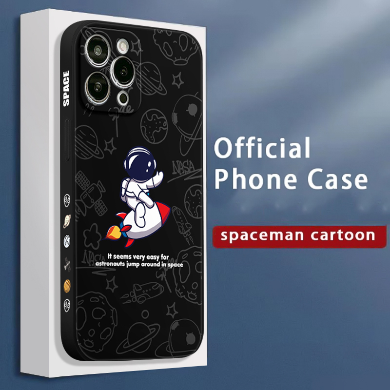 Casing Astronot Luar Angkasa NASA Motif Samping Vivo Y02 Y35 Y21 Y16 Y22 Y21S Y12S Y15 Y20 Y02s Y95 Y91C Y12 Y15S Y17 Y50 Y11 Y33S Y33T Y15A Y51A V25 V25e V23 Y30 Y20I Y20S Y12I Y91 Y93