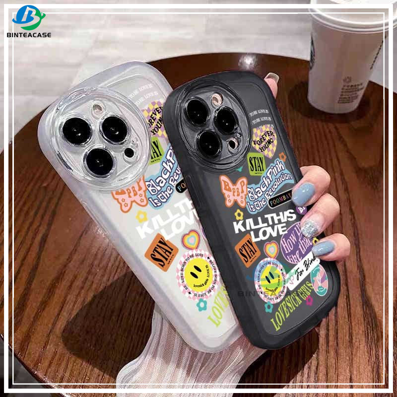 Casing TPU Realme 5 5i 6i C3 C35 C21Y C25Y C21 RealmeC11 2021 C25 C15 C12 C2 Motif Kartun Lucu