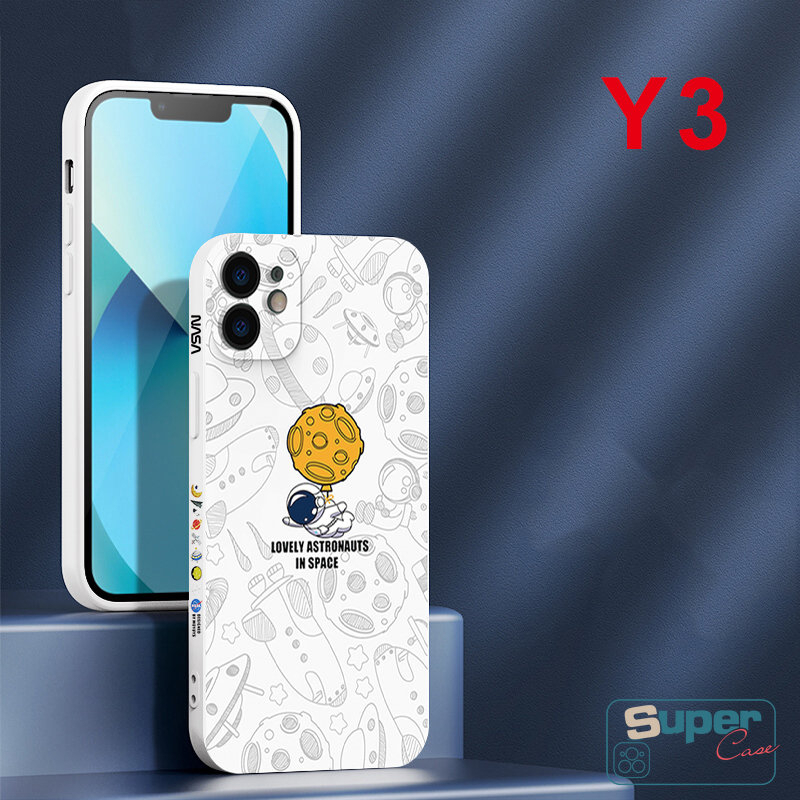 Case Untuk Redmi 12C A1 10A 9 9T 10 9A 10C 9C Note12 10s 11 10 9 8 11s 11Pro+10Pro+9Pro 9s Mi 11 12 Lite 10 POCO M3 M4 M5 X3 NFC Pro Astronot NASA Lucu Soft Cover Motif Samping