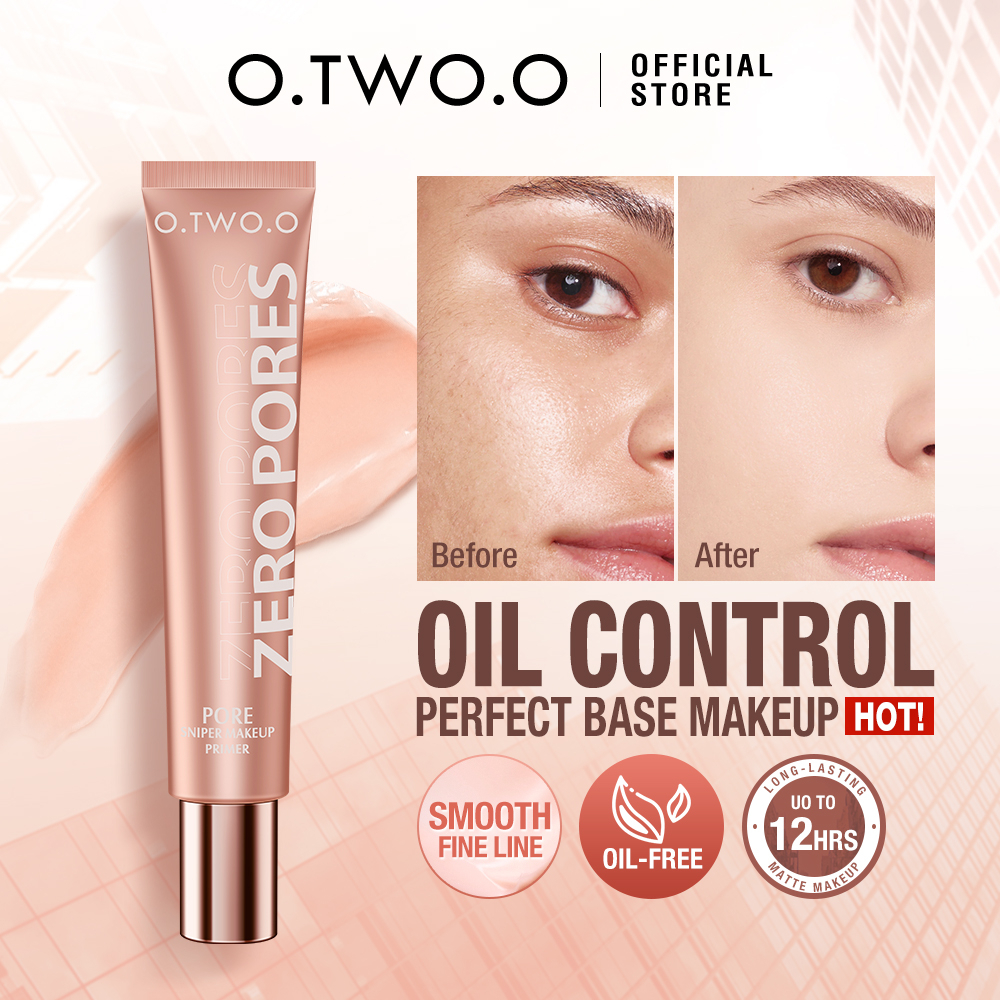 O.TWO.O 2psc/set 3 In 1 Blush Stick &amp; Face Makeup Primer Invisible Pore