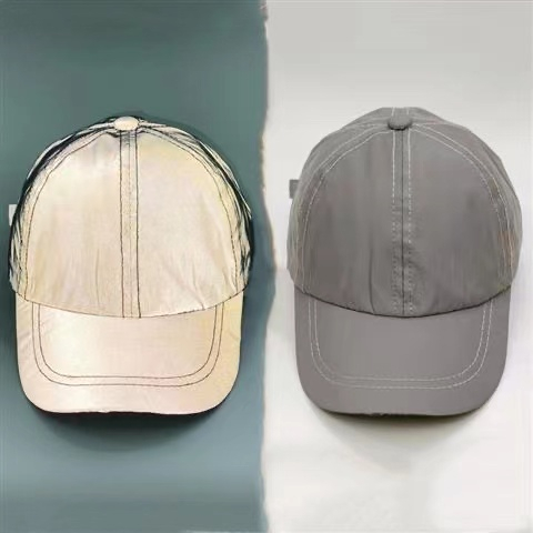 Topi baseball Pria / Wanita Model Reflektif luminous Gaya Kasual Untuk Olahraga