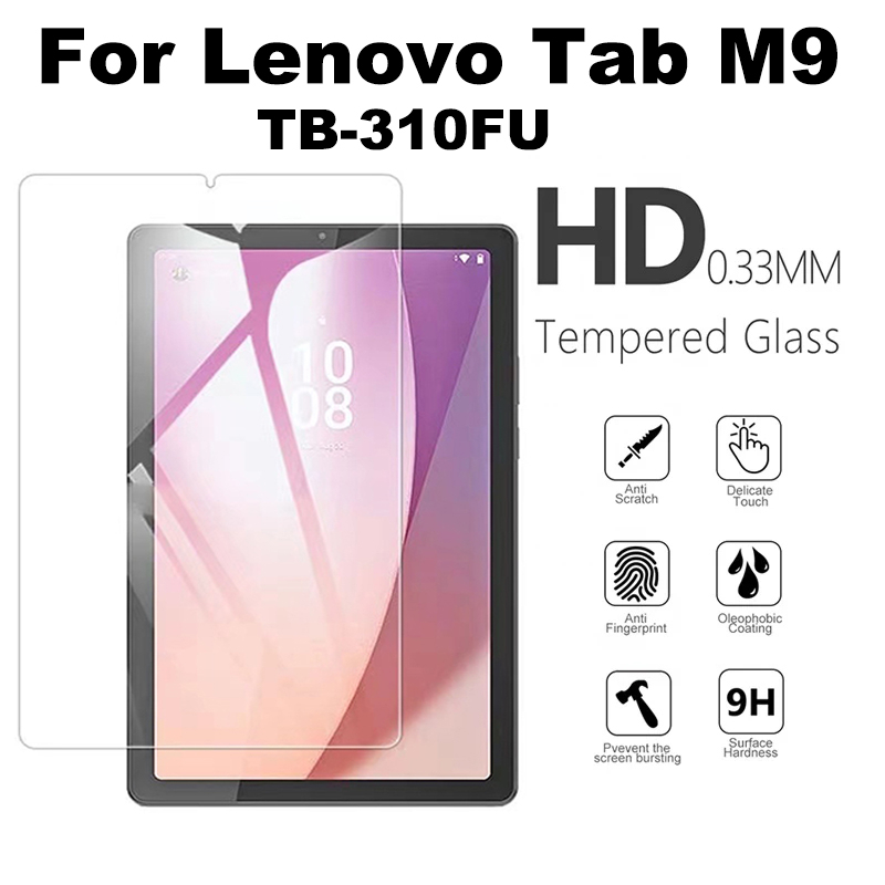 Untuk Lenovo Tab M9 (2022) 9.0 &quot;TB-310FU TB-310 Kualitas Tinggi Tablet Tempered Glass 9H HD Explosion Proof Film Perlindungan Layar