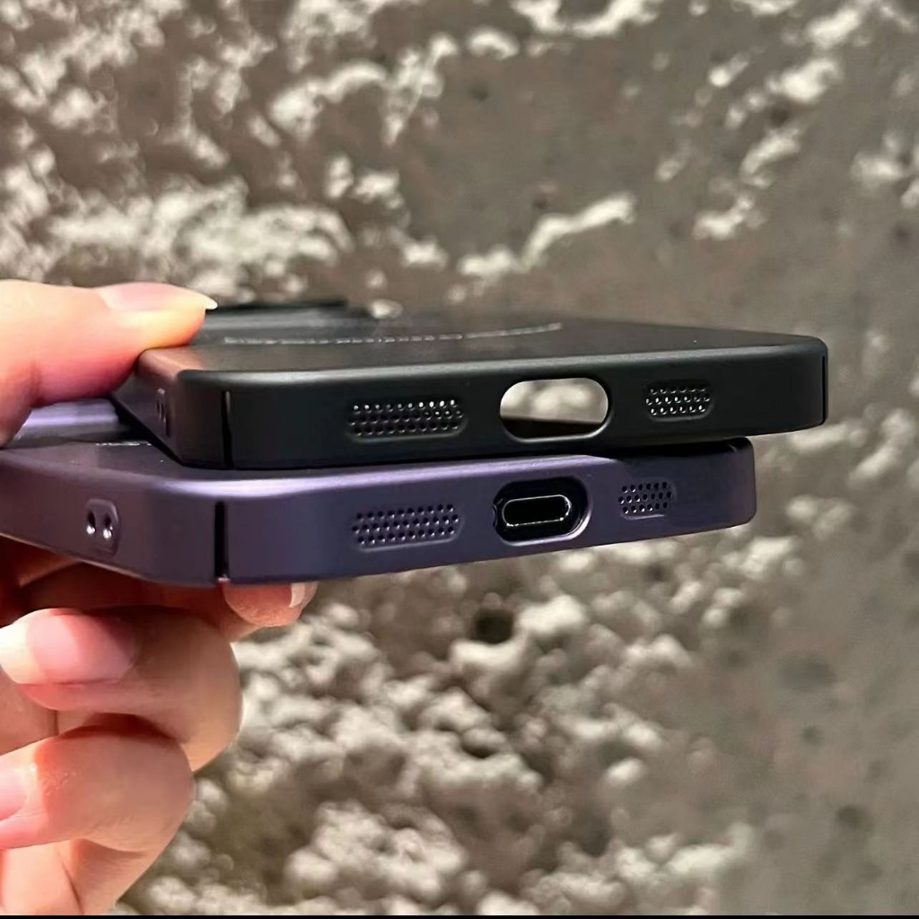 IPHONE Casing PC Keras 0.8MM Ultra Tipis Slim Matte Magnetik Untuk Iphone11 12 13 14 Pro Max Xs Max XR 14 Plus Case Dengan Lensa Kamera Pelindung Kaca