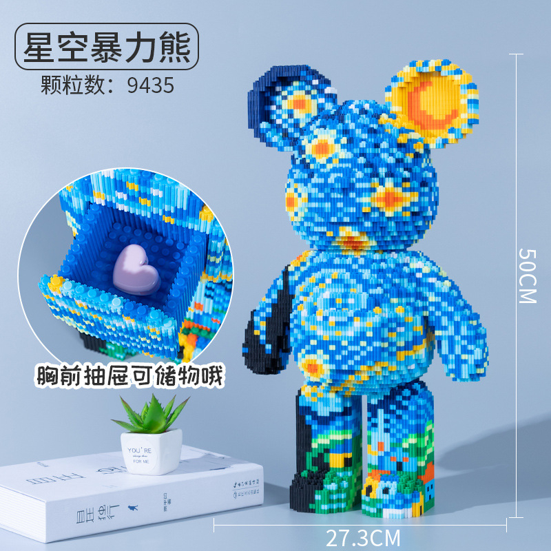 Aneka Mainan Blok Bangunan Beruang Besar