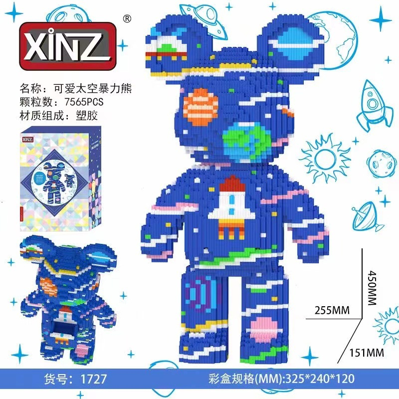 Aneka Mainan Blok Bangunan Beruang Besar