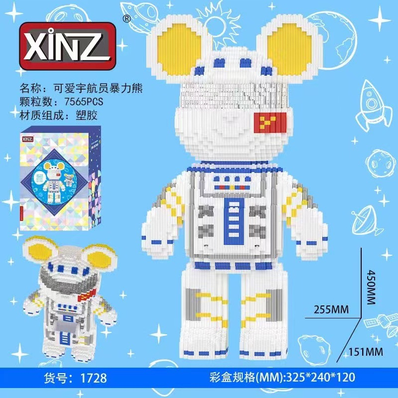 Aneka Mainan Blok Bangunan Beruang Besar