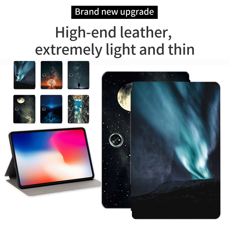 Untuk Oppo Pad2 (2023) 11.61 &quot;Opd2201Kualitas Tinggi Tablet Pelindung Case Fashion Langit Berbintang Terang Galaxy Series Flip Stand Cover