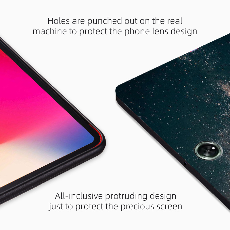 Untuk OnePlus Pad (2023) 11.61 &quot;1+Pad Kualitas Tinggi Tablet Pelindung Case Fashion Langit Berbintang Terang Galaxy Series Flip Stand Cover